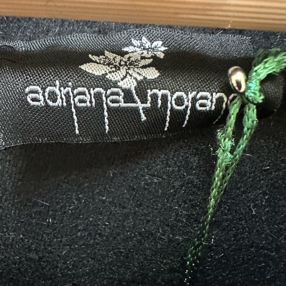 Adriana Morandi wool cashmere cowl next dress w/ pockets NWT - Picture 2 of 6